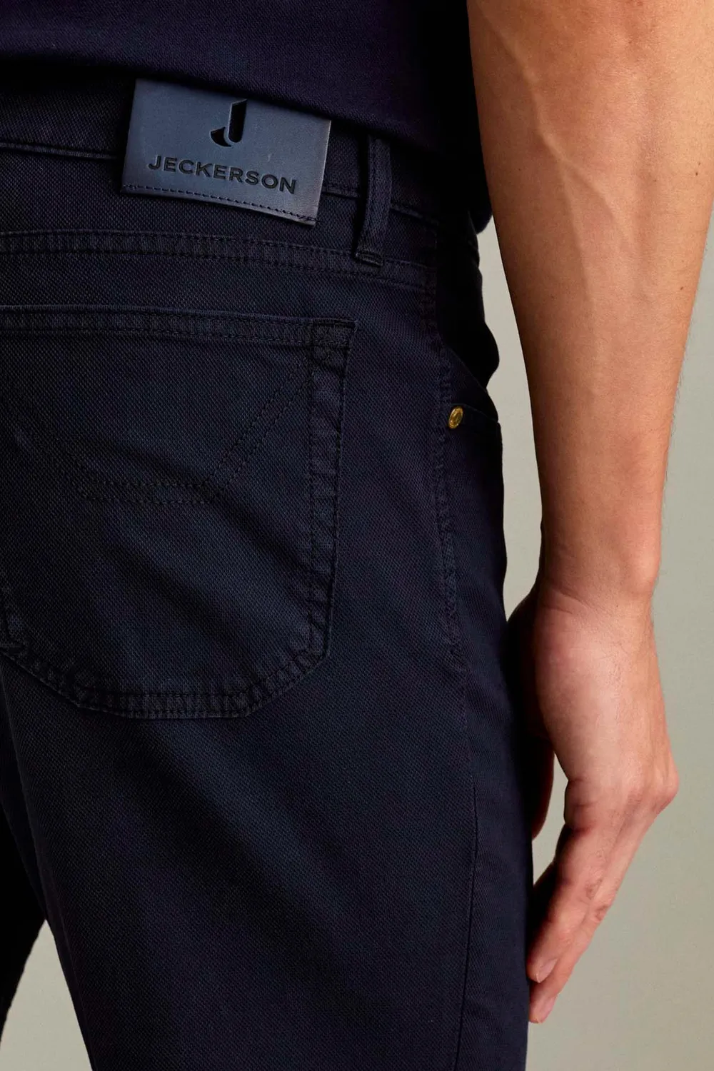 Jeckerson Jordan Hose Herren Dunkelblau Slim Fit