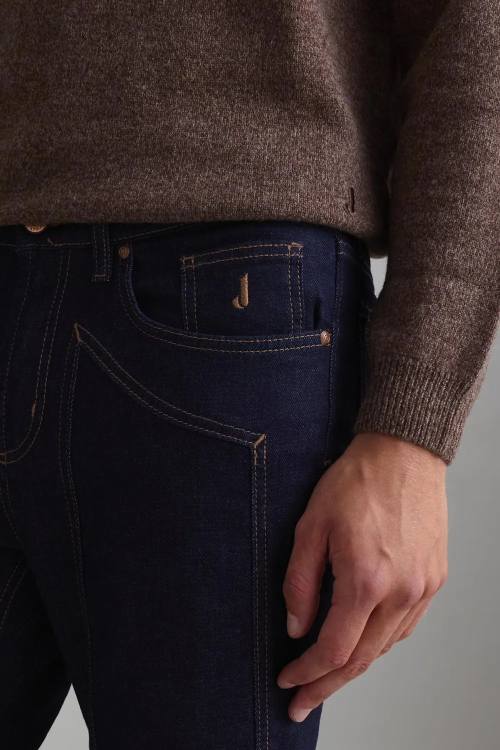 Jeckerson John Slim Fit Jeans Dunkelblau Denim