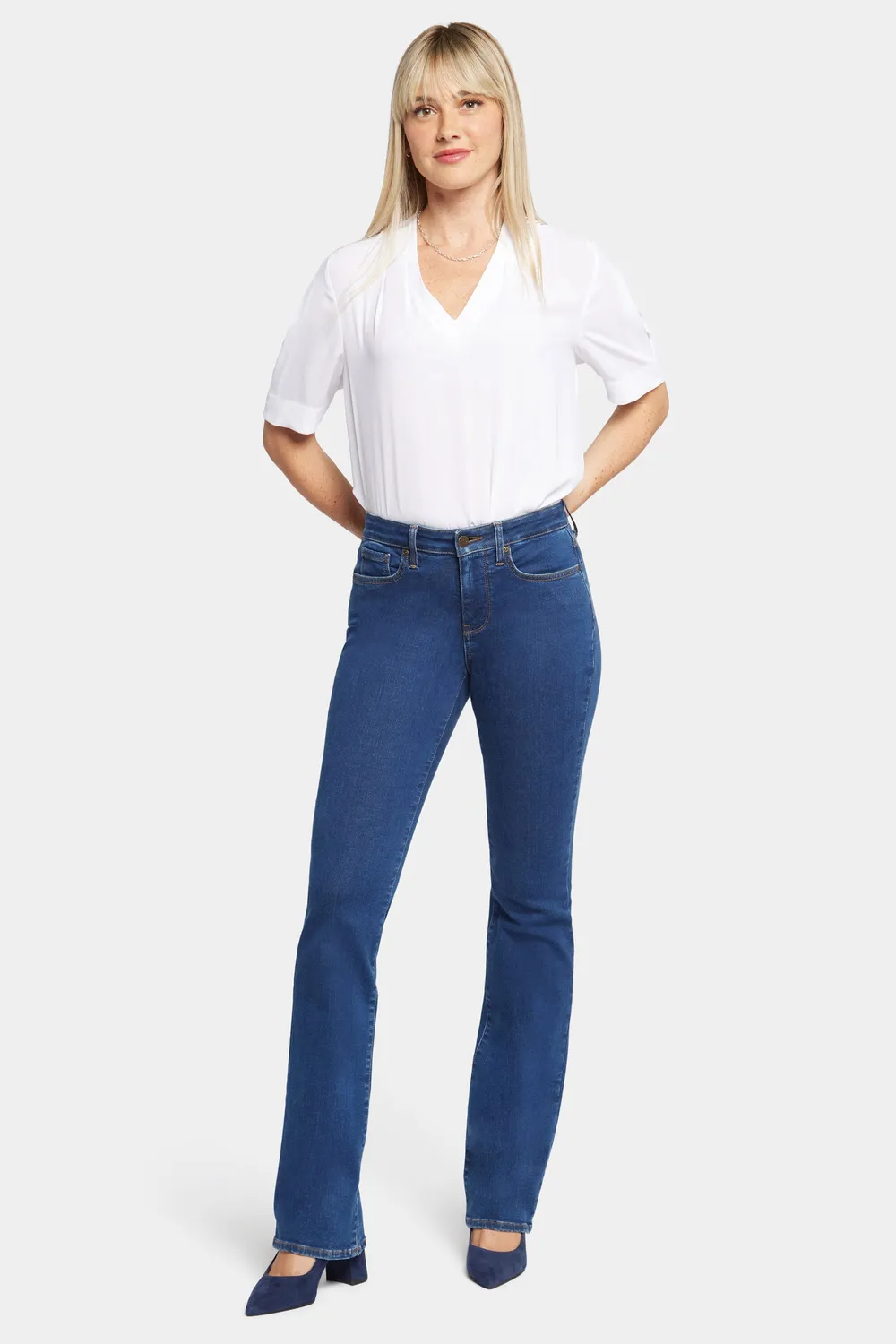 NYDJ Barbara Bootcut Tall Jeans Quinn Shaping