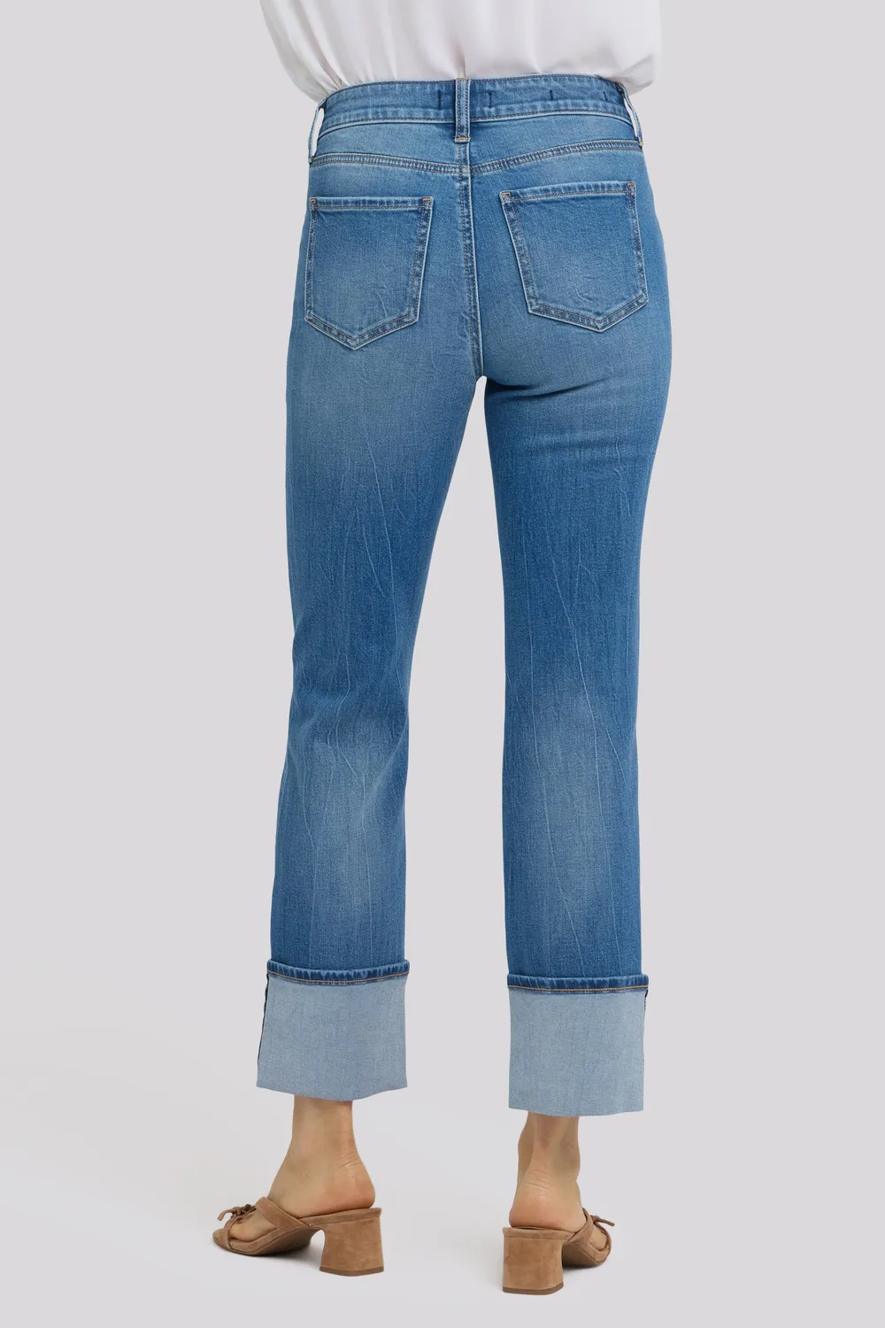 NYDJ Marilyn Straight Jeans Pacifica 8