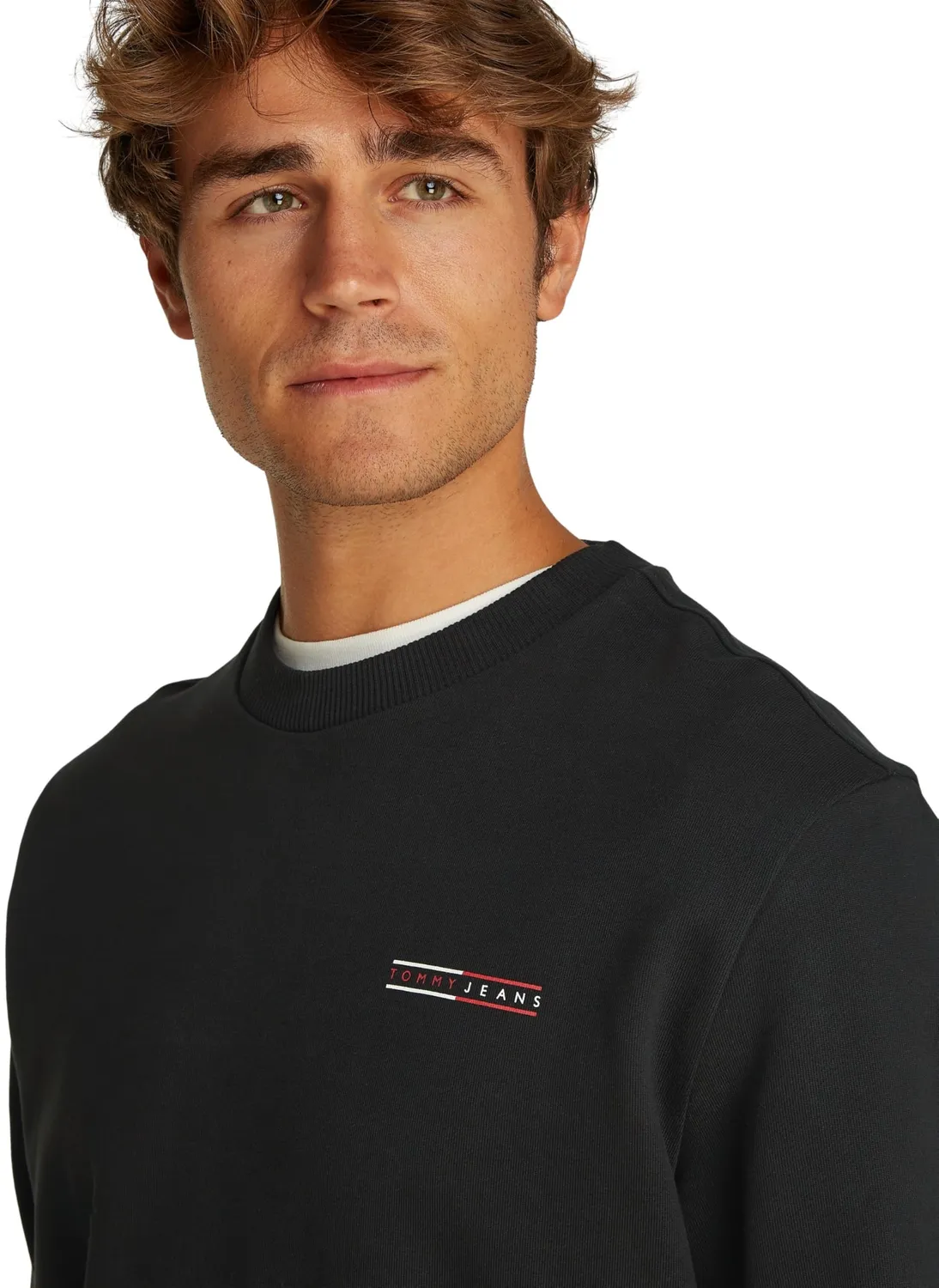 Tommy Jeans Entry Graphic Sweatshirt Rundhals Baumwolle