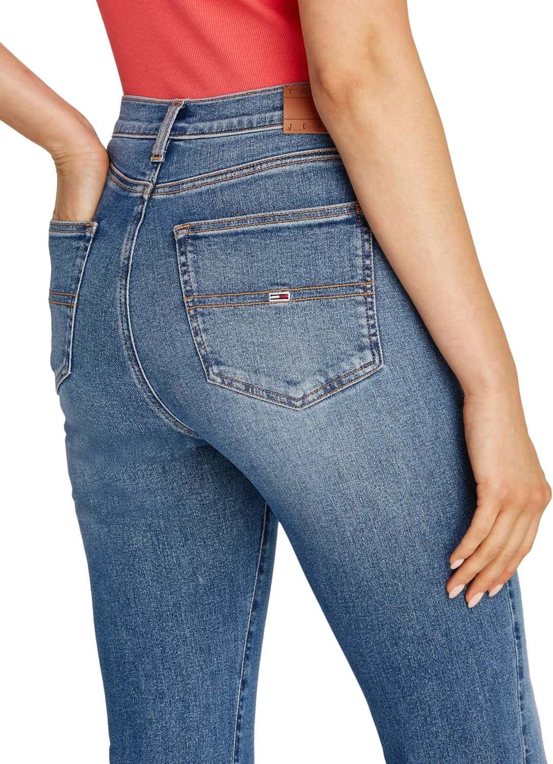 Tommy Jeans Sylvia Flared Bootcut Jeans 33W/28L High Waist
