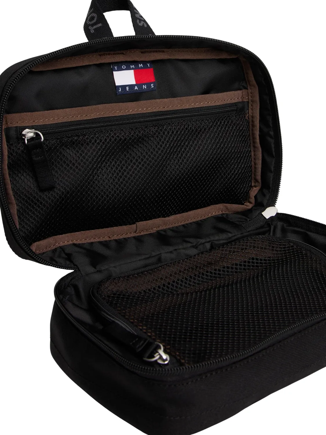 Tommy Jeans Daily Kulturbeutel Nylon Schwarz Unisex