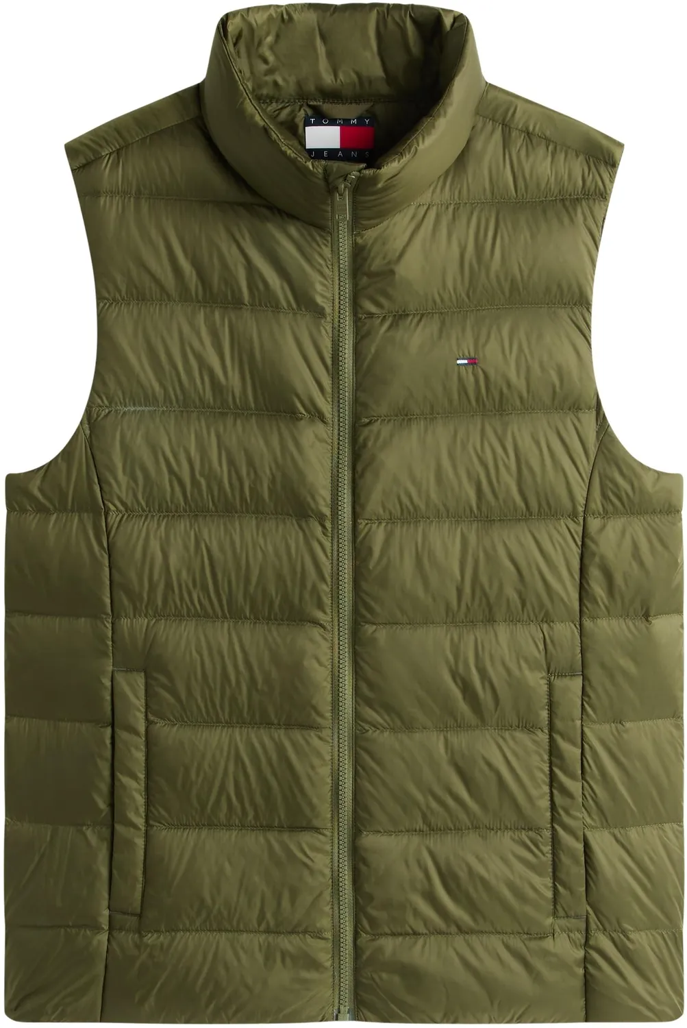 Tommy Jeans Down Leicht Weste Herren Schwarz