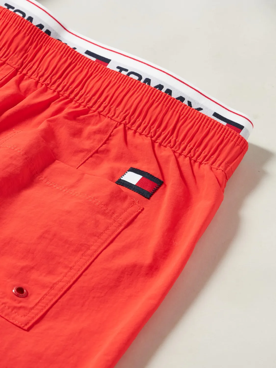 Tommy Jeans Medium Drawstring Badehose Herren mittellang