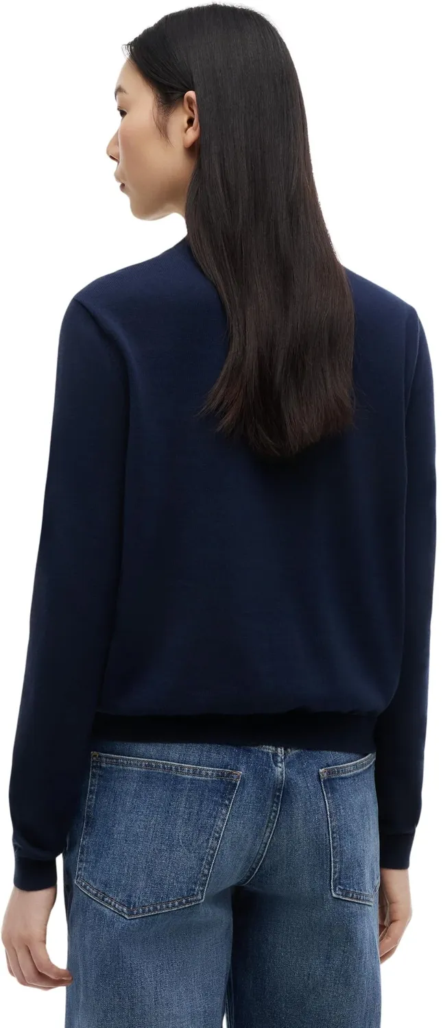 Tommy Jeans Essential Crew Pullover Damen blau 1XL Baumwolle