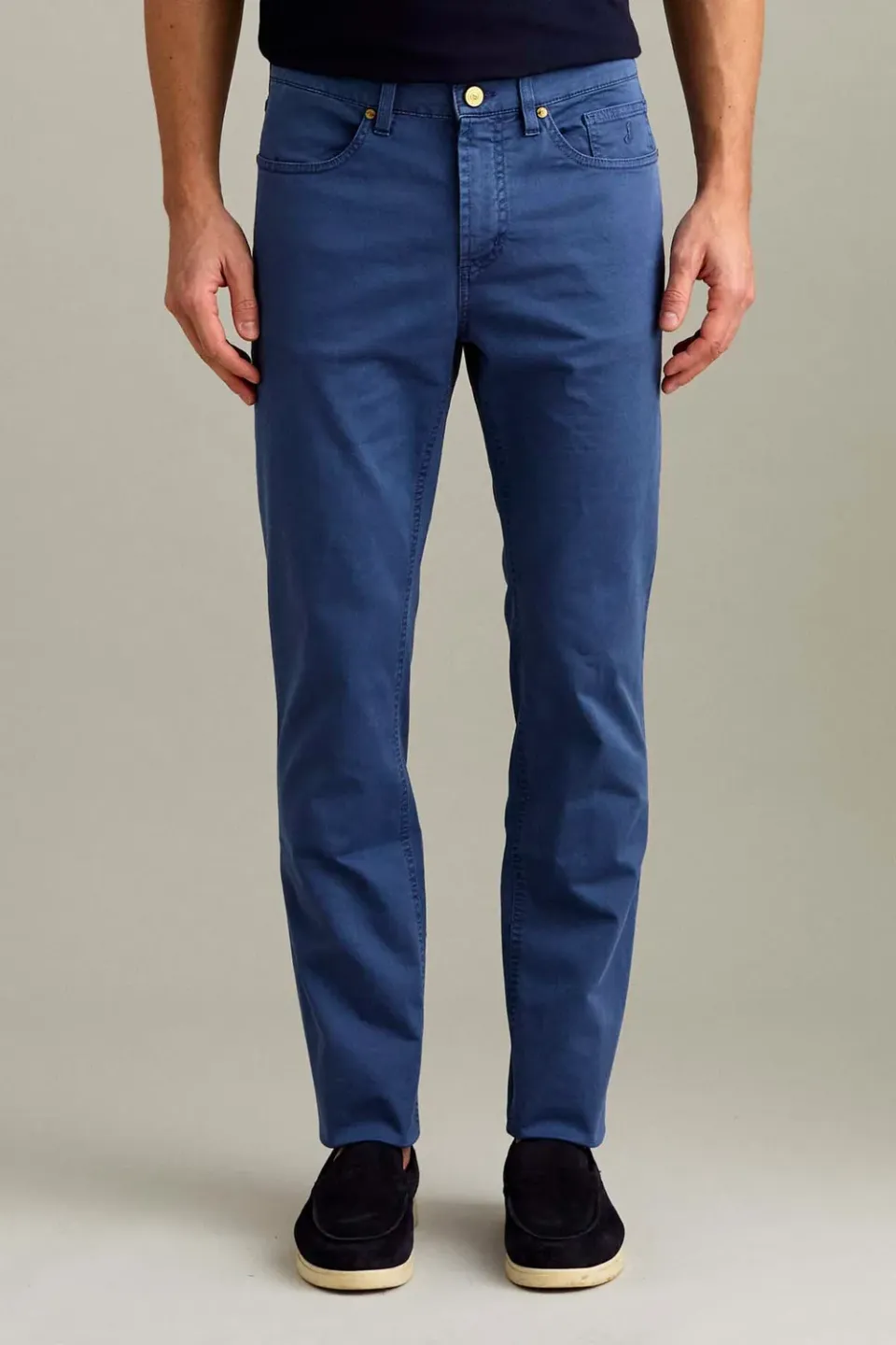Jeckerson Jordan Hose Herren blau Slim Fit