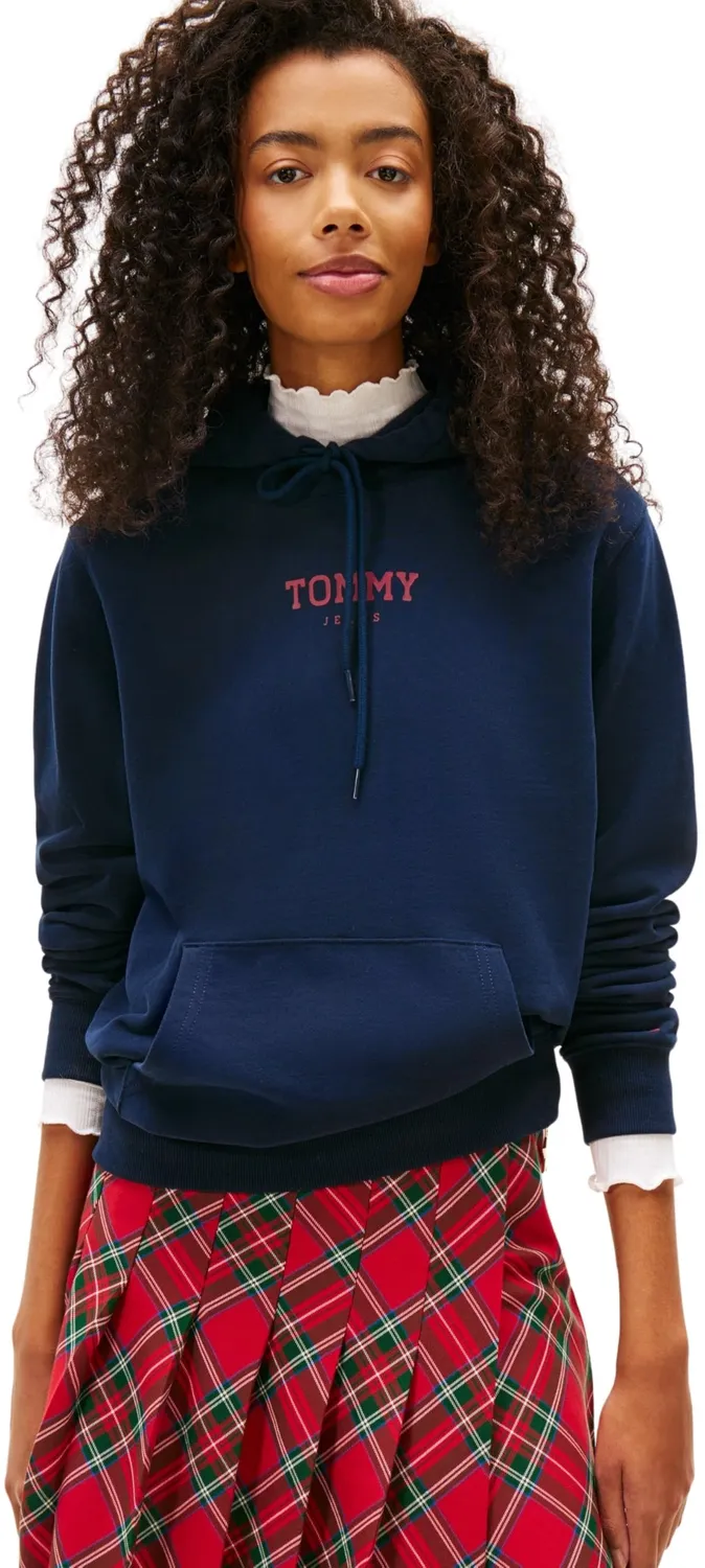 Tommy Jeans TJW Reg ESS Logo 2 Hoodie Damen Kapuzenpullover Regular