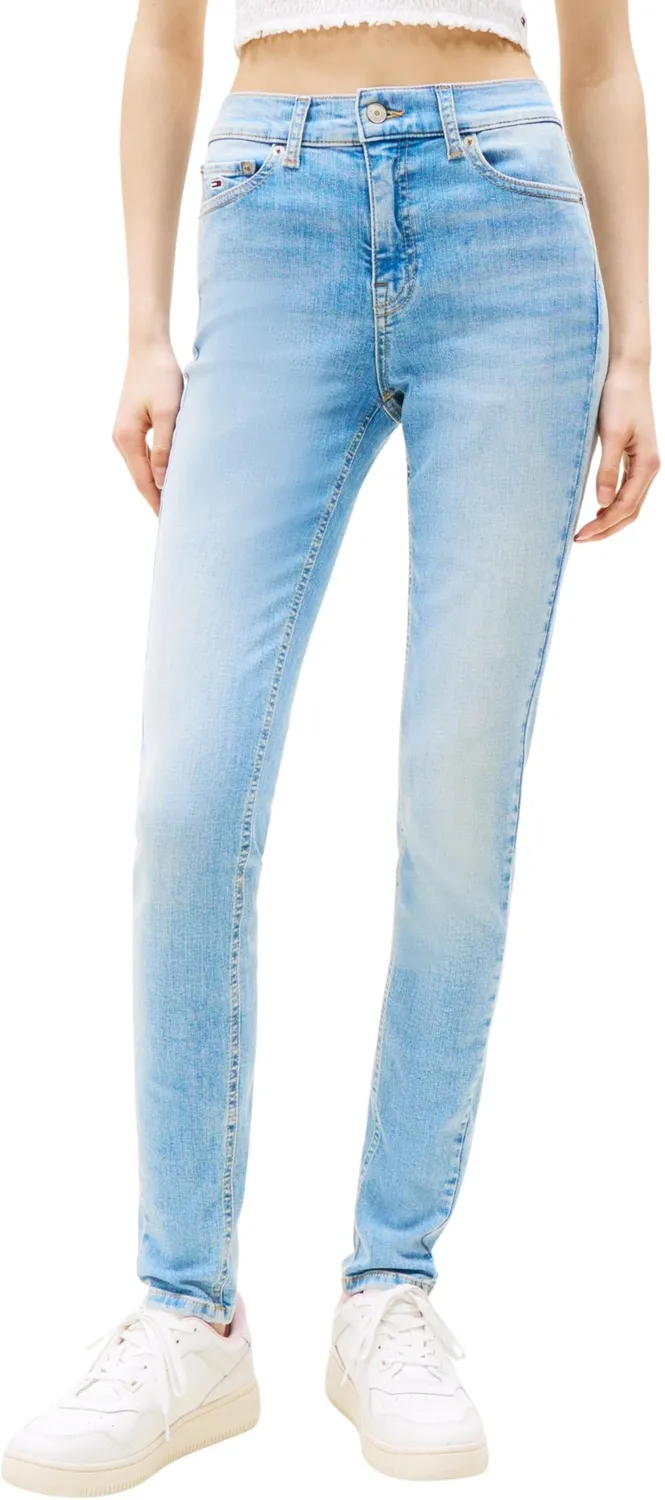 Tommy Jeans Nora Skinny Mid Rise Damen Jeans Denim Light