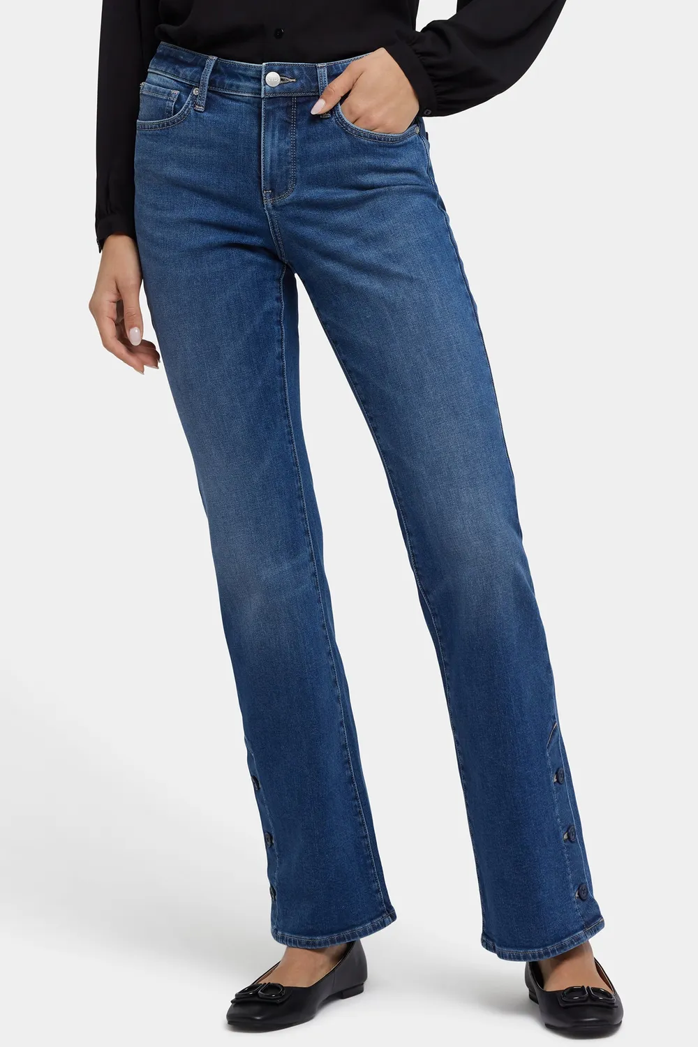 NYDJ Ava Flared Jeans Lake Notre-Dame Bootcut