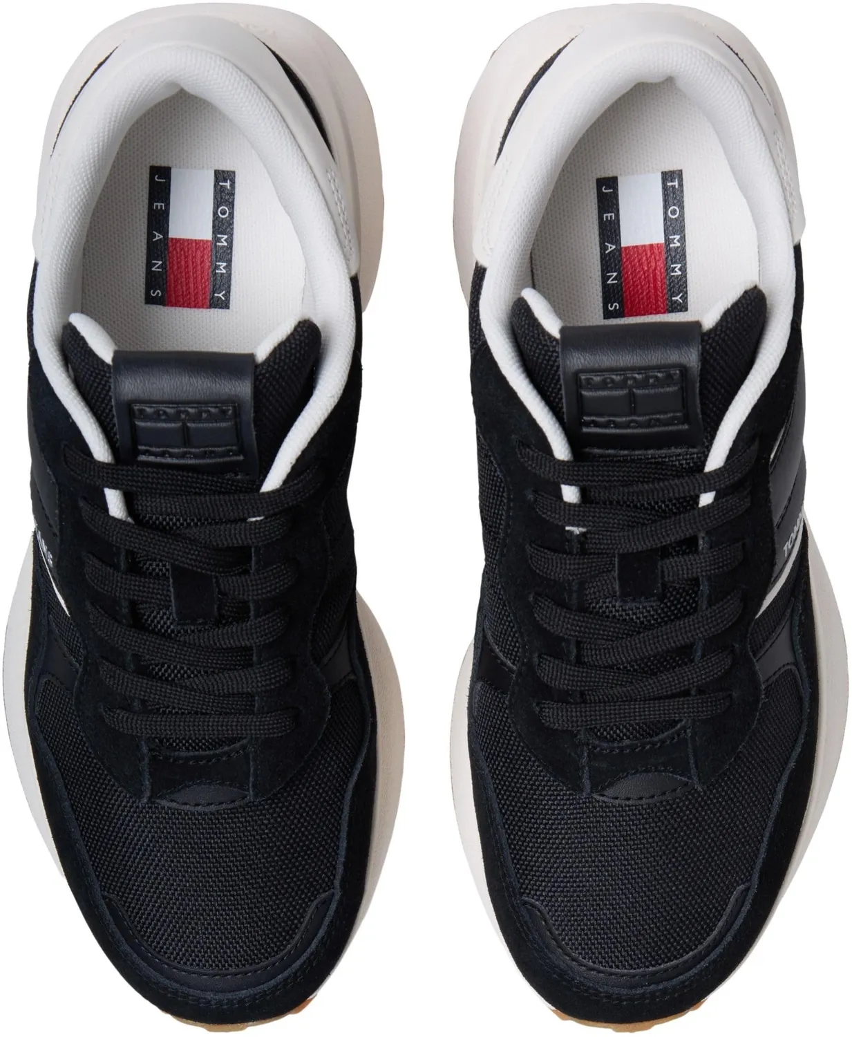 Tommy Jeans Runner Damen Sneaker 42 Schwarz Low Top