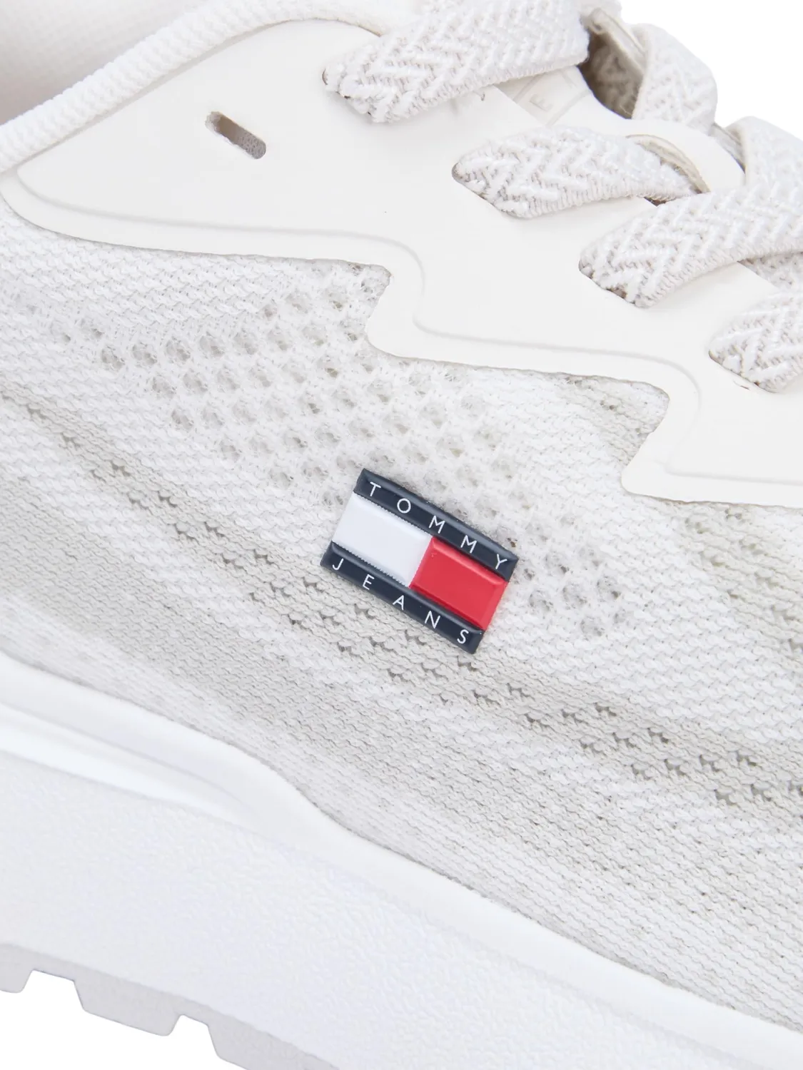 Tommy Jeans Sporty Knit Runner Damen Sneaker 38 Strick