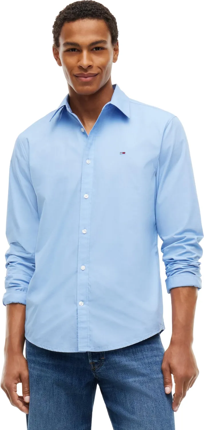Tommy Jeans Langarmshirt Herren Gr. L Baumwolle