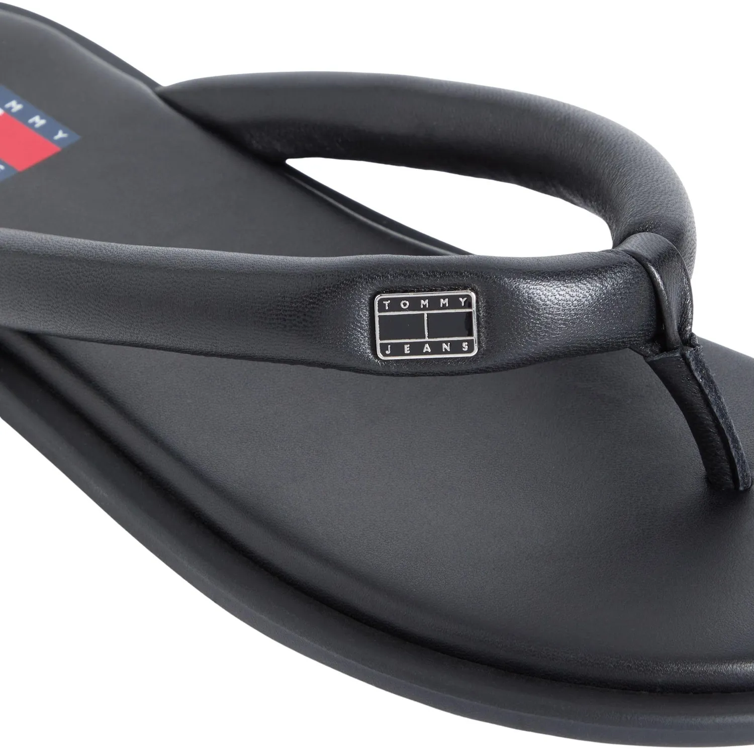 Tommy Jeans Soft Padded Sandalen Damen 38 EU Schwarz