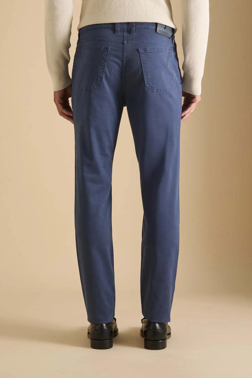 Jeckerson Julius Slim Fit Chino dunkelblau Gabardine