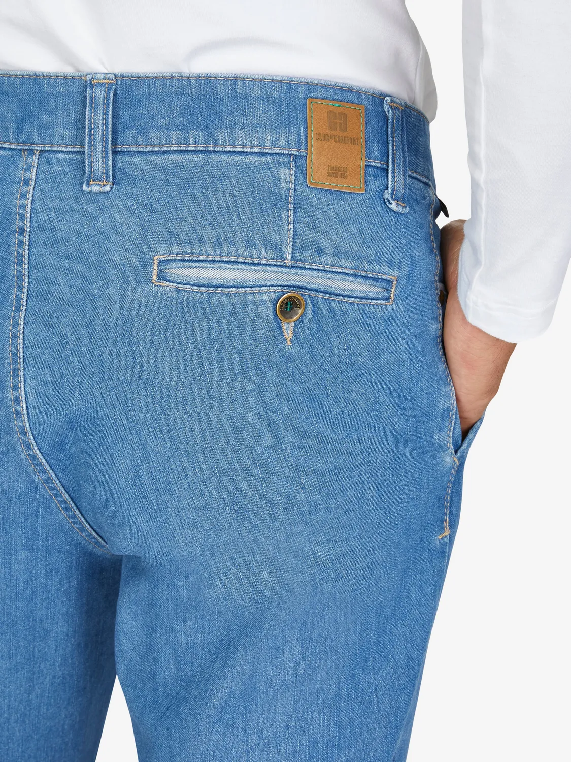 Club of Comfort Garvey 7054 Jeans helles jeansblau