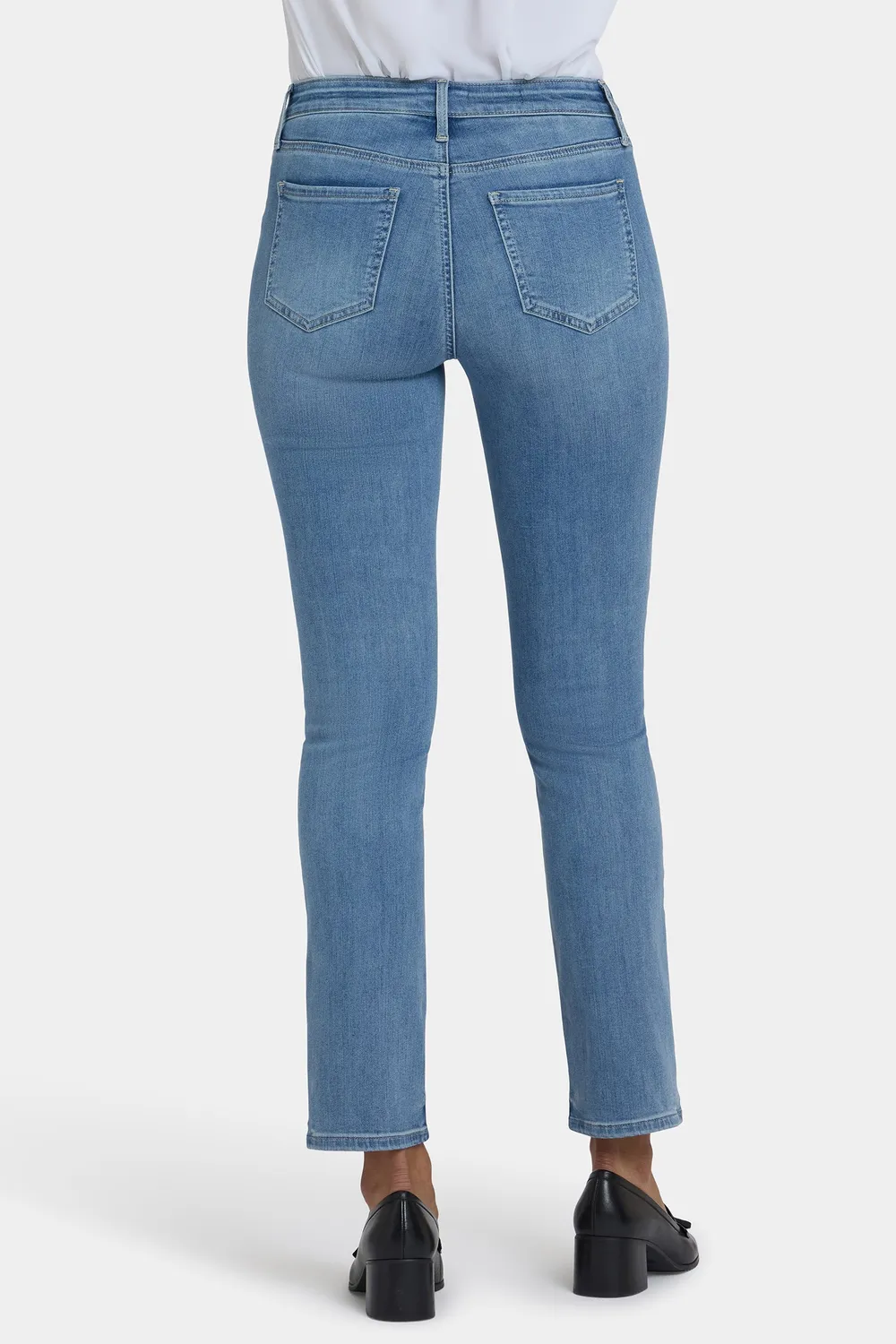 NYDJ Sheri Slim Petite Jeans Bastille Sea