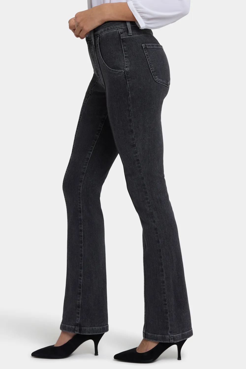NYDJ Billie Mini Bootcut Jeans Slate Stone formend