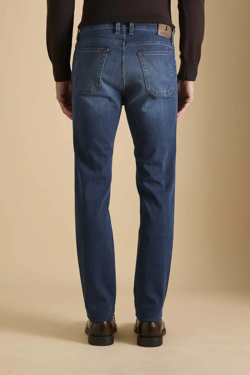 Jeckerson John Toppa Alcantara Jeans Slim Fit mittelblau