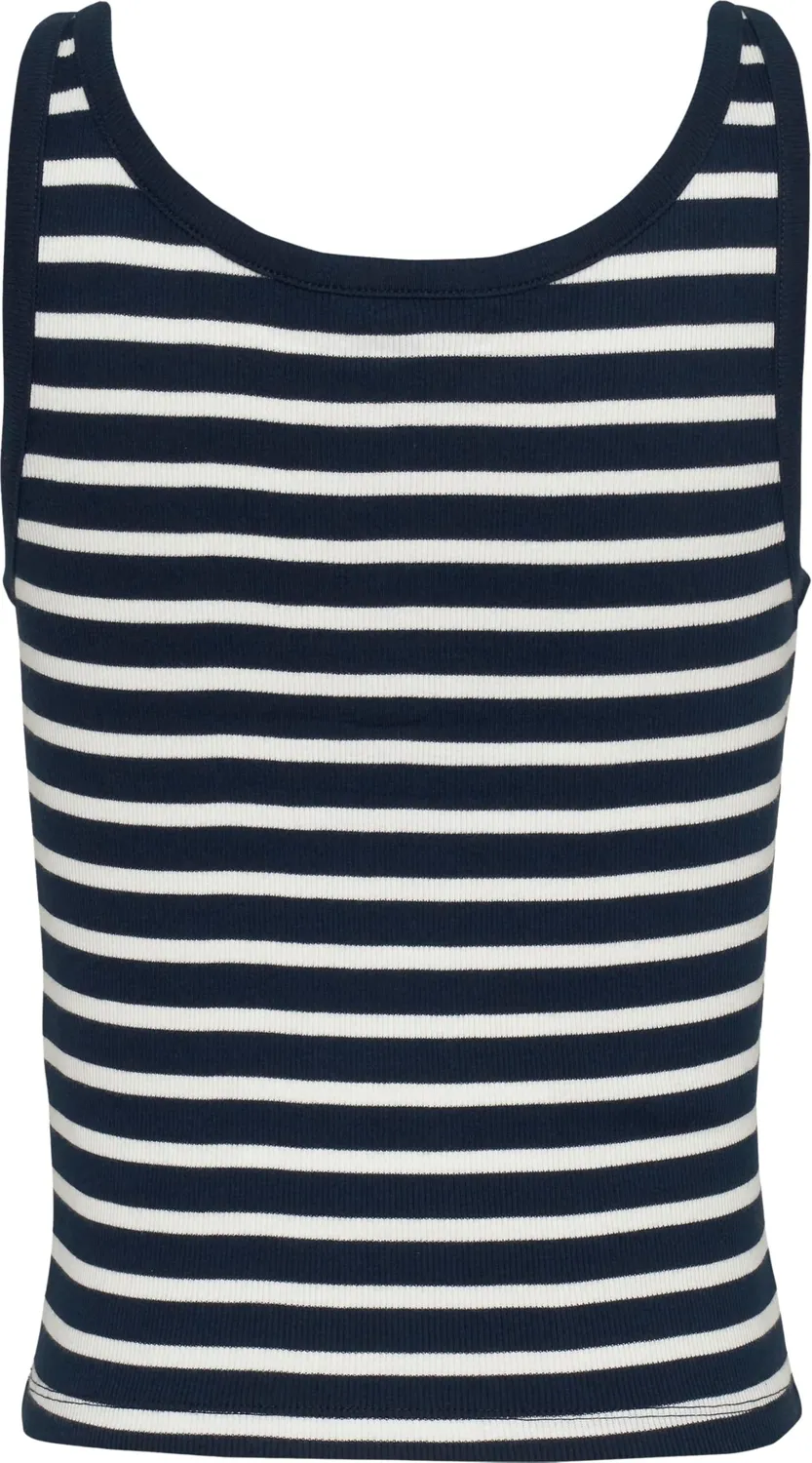 Tommy Jeans TJW Slim Button Tank Top DW0DW19492 Schwarz