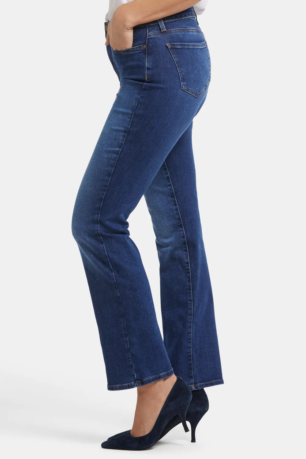 NYDJ Barbara Bootcut Jeans Cooper Blau vintage