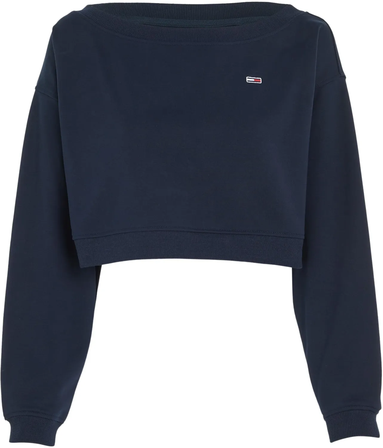 Tommy Jeans Damen Sweatshirt Off-Shoulder Baumwolle