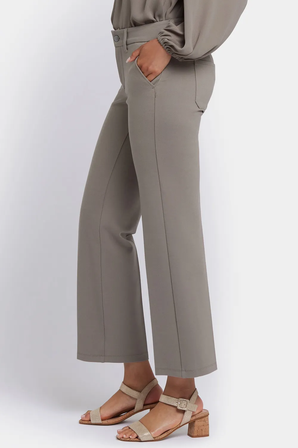 NYDJ Straight Trouser Hose Saddlewood Sculpt-Her