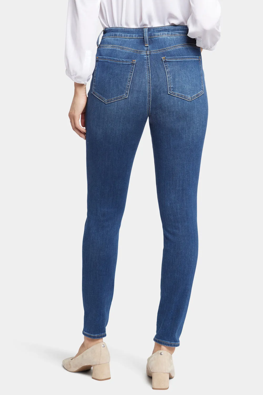 NYDJ Ami Skinny Presidio Jeans Blau High Rise