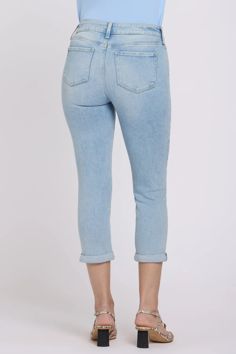 NYDJ Chloe Skinny Capri Jeans Keys View verkürzt