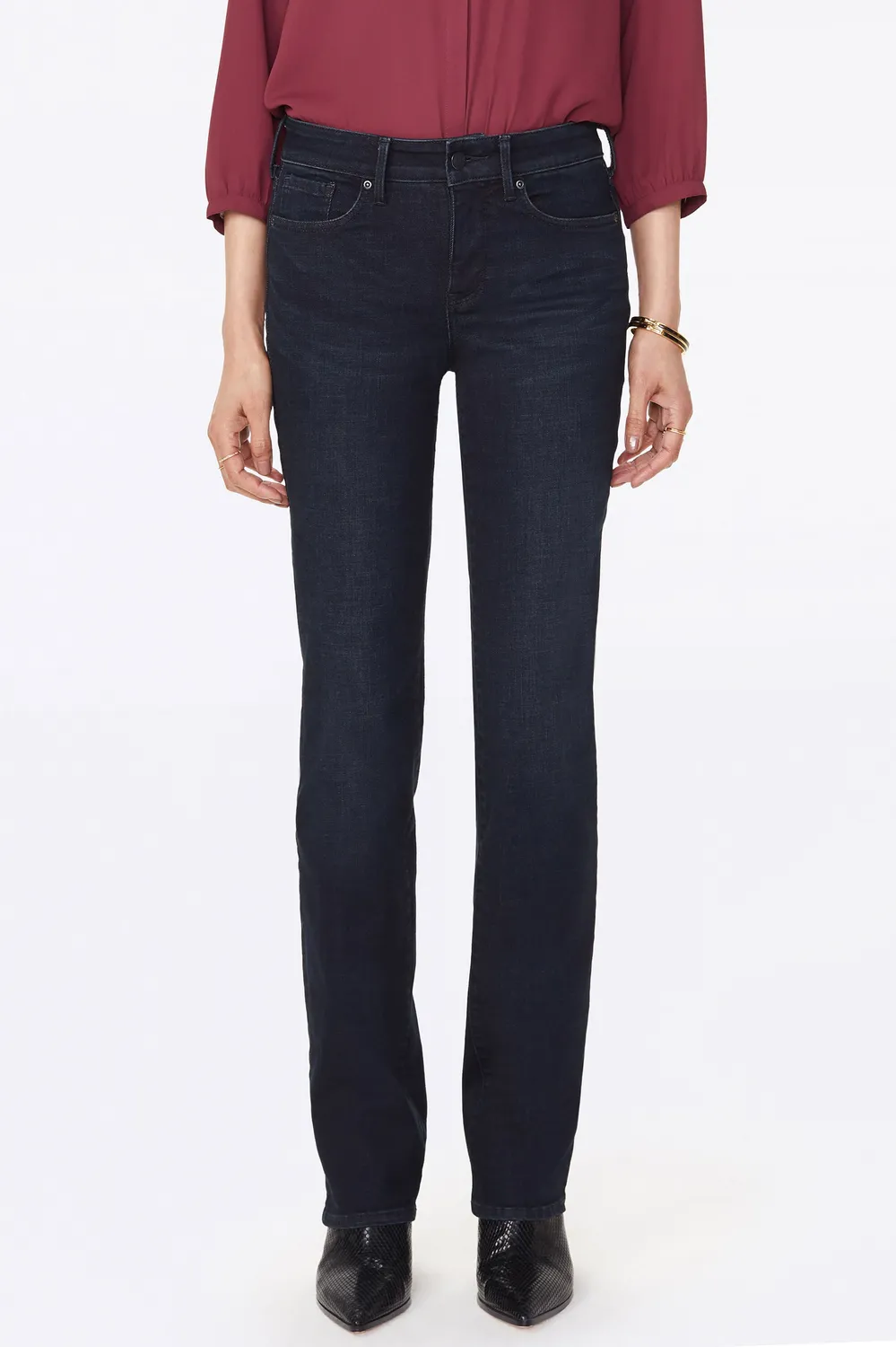 NYDJ Marilyn Straight Jeans Quentin Denim