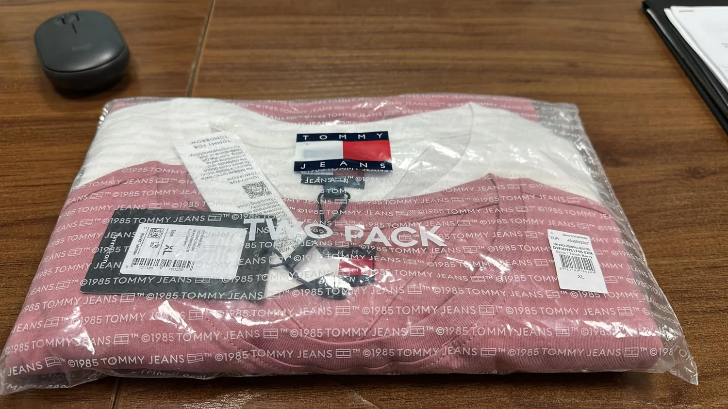 Tommy Jeans Essential Logo Tee T-Shirts 2er Pack