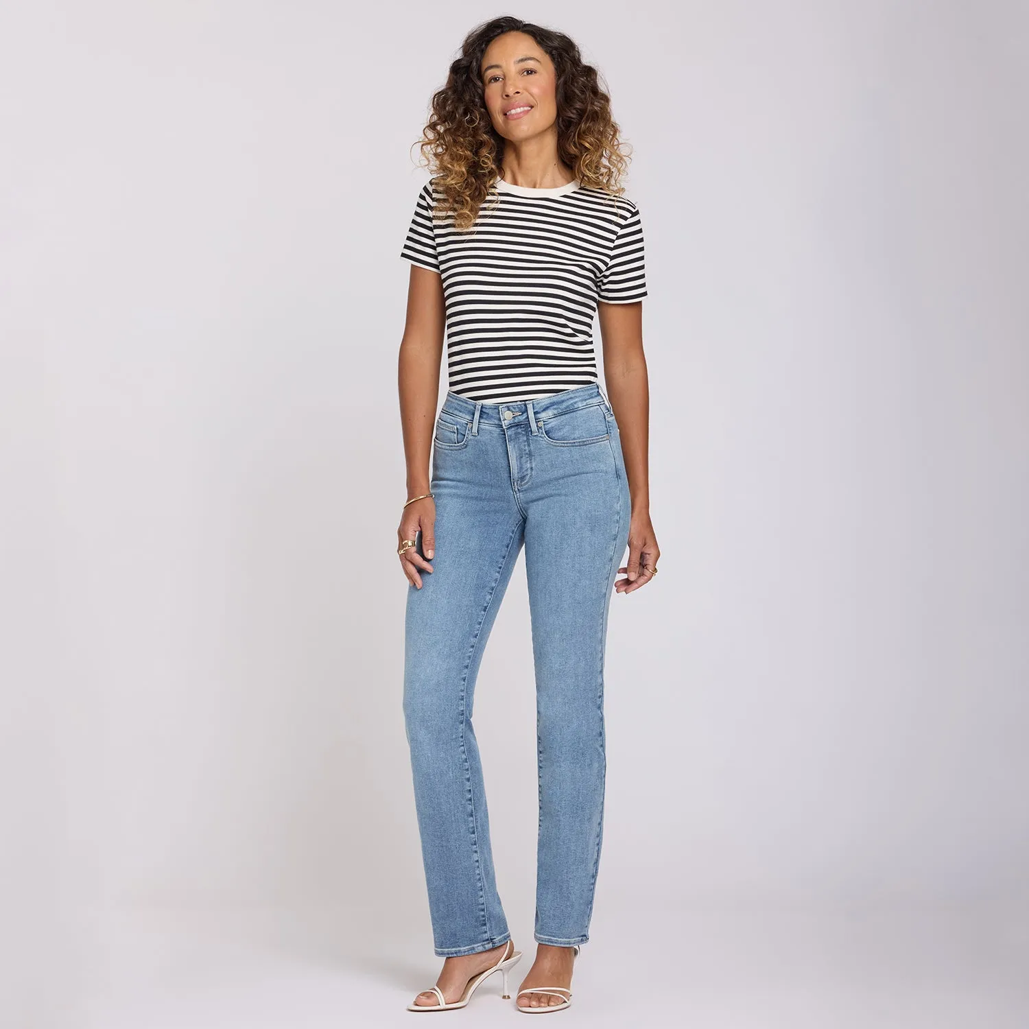 NYDJ Marilyn Straight Jeans Haley gerade