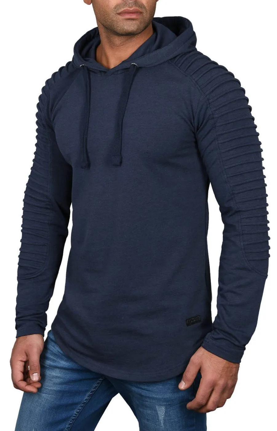 Alessandro Salvarini AS038 Biker Hoodie XL mit Kapuze