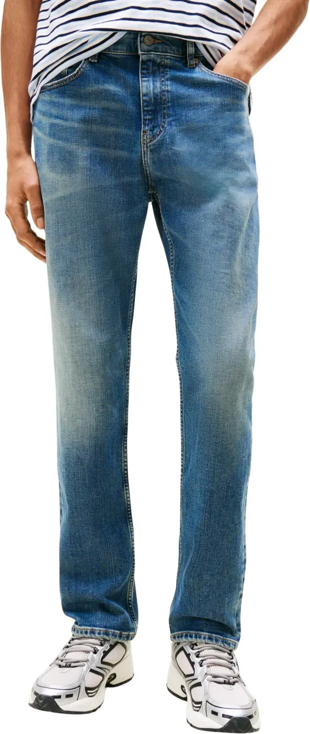 Tommy Jeans Ryan Slim Straight Jeans Herren dunkel