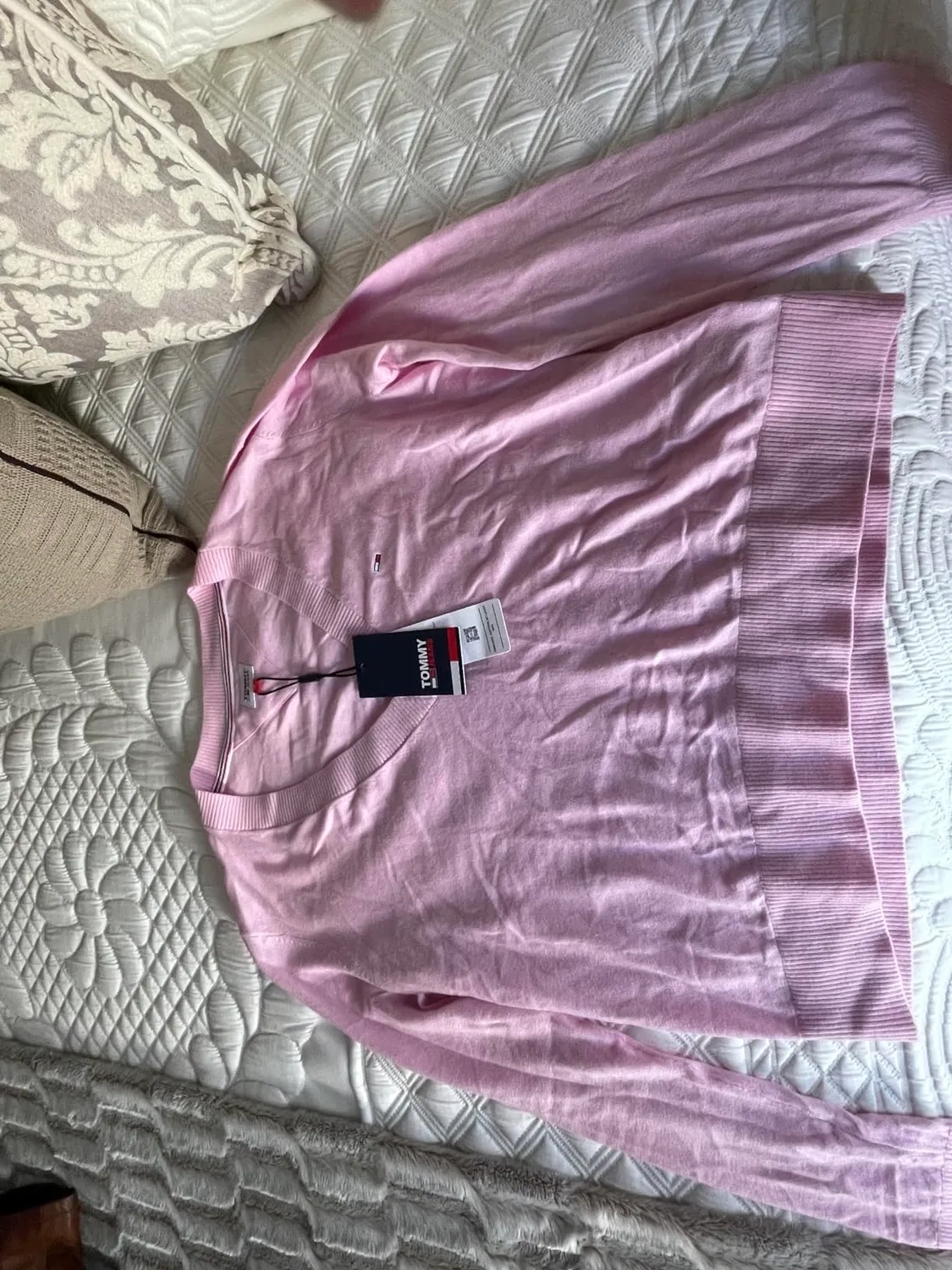 Tommy Jeans TJW Essential V-Neck DW0DW16535 Pullover