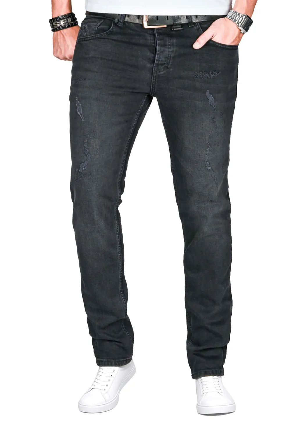 Alessandro Salvarini Slim Fit Jeans 32W/30L Stretch