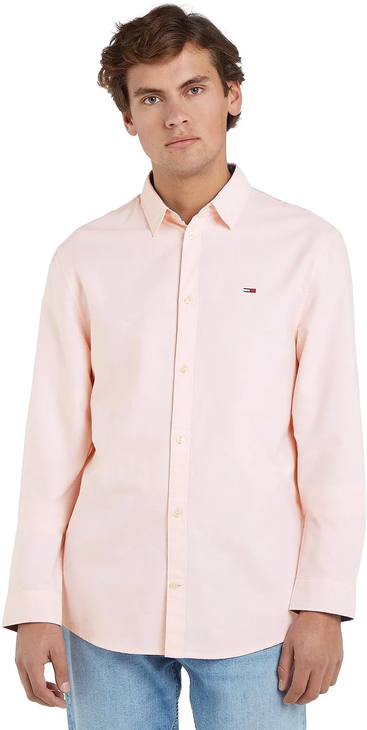 Tommy Jeans Freizeithemd Herren Chambray Blue XXS