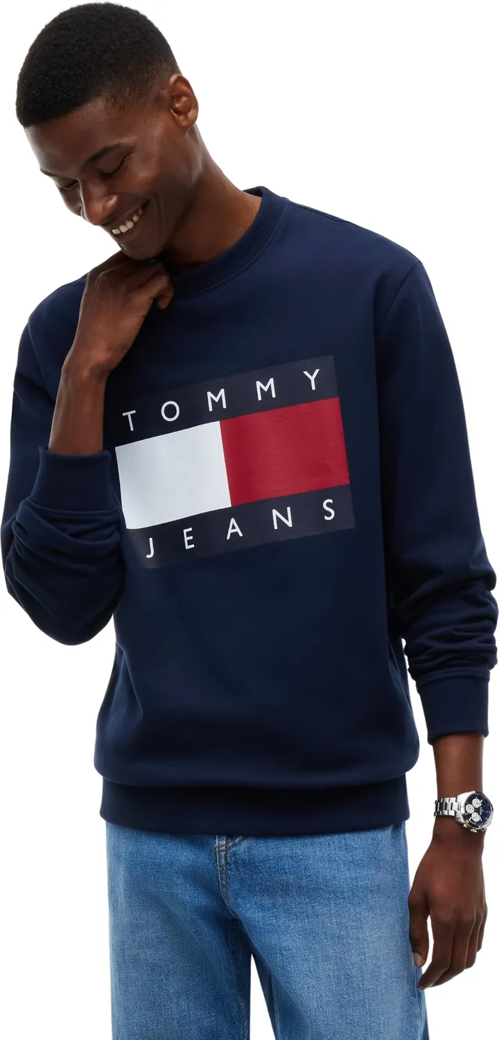 Tommy Jeans Big Flag DM0DM22643 Sweatshirt 3XL blau