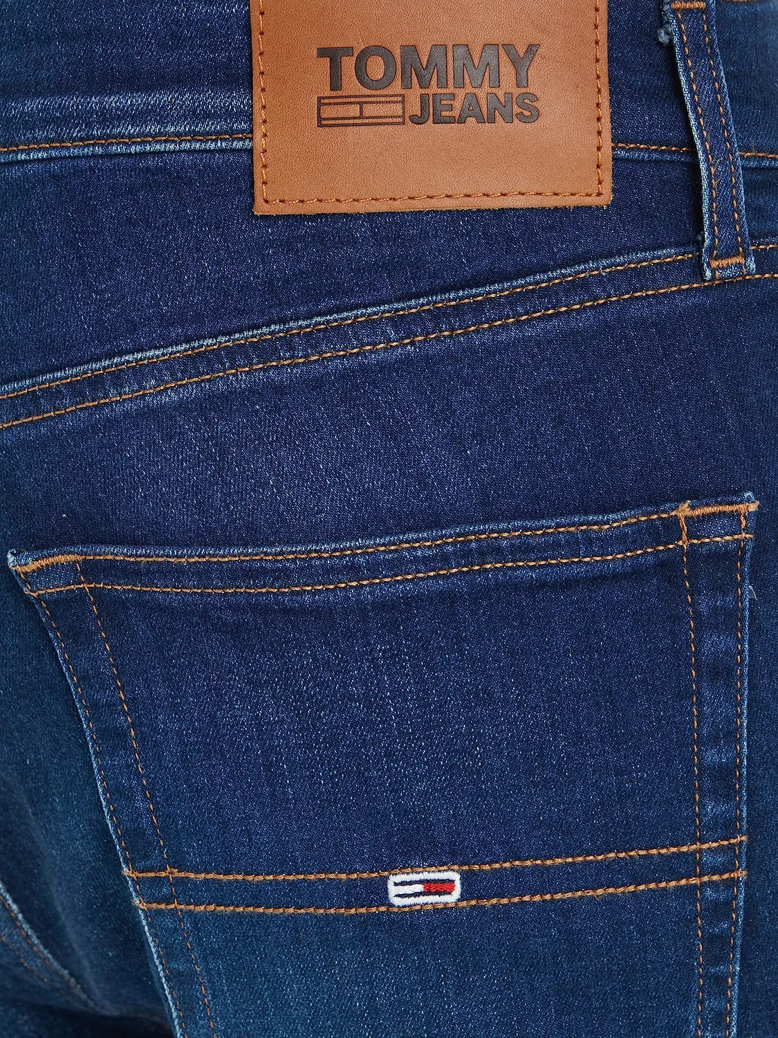 Tommy Jeans Austin Slim Tapered Jeans 27W/32L Dunkelblau Stretch