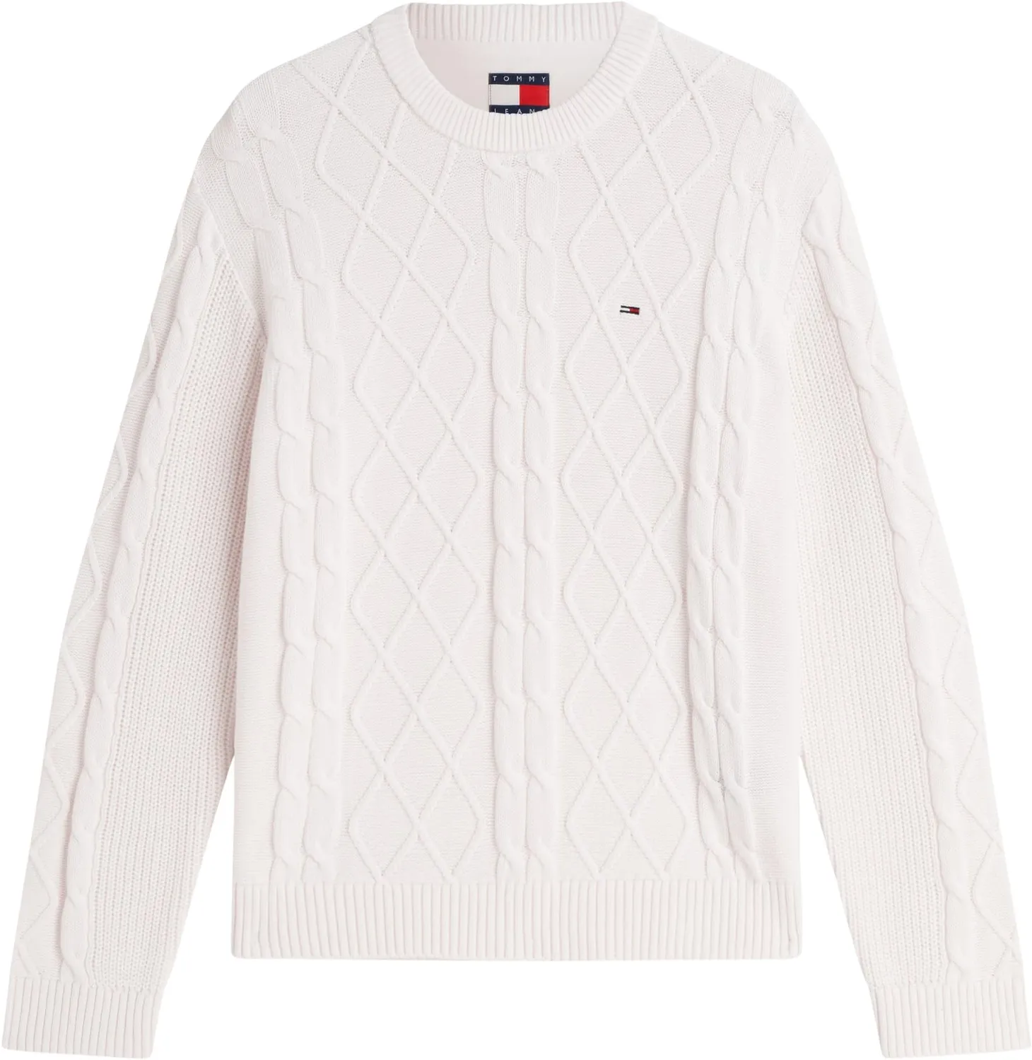 Tommy Jeans TJM Cable Knit DM0DM23405 Pullover Herren