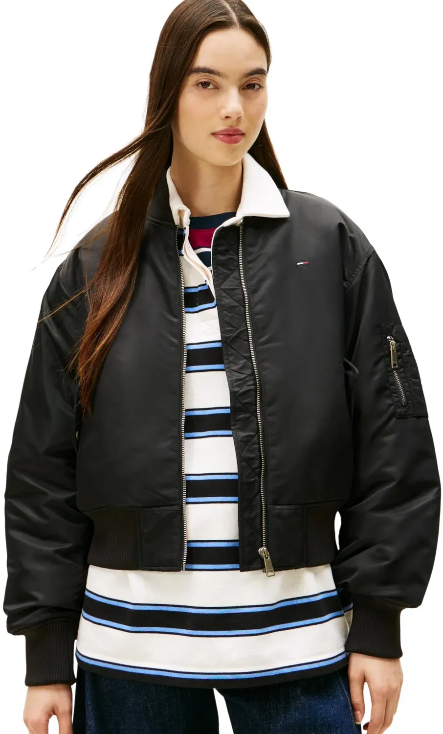Tommy Jeans TJW Essential DW0DW22046 Bomberjacke S