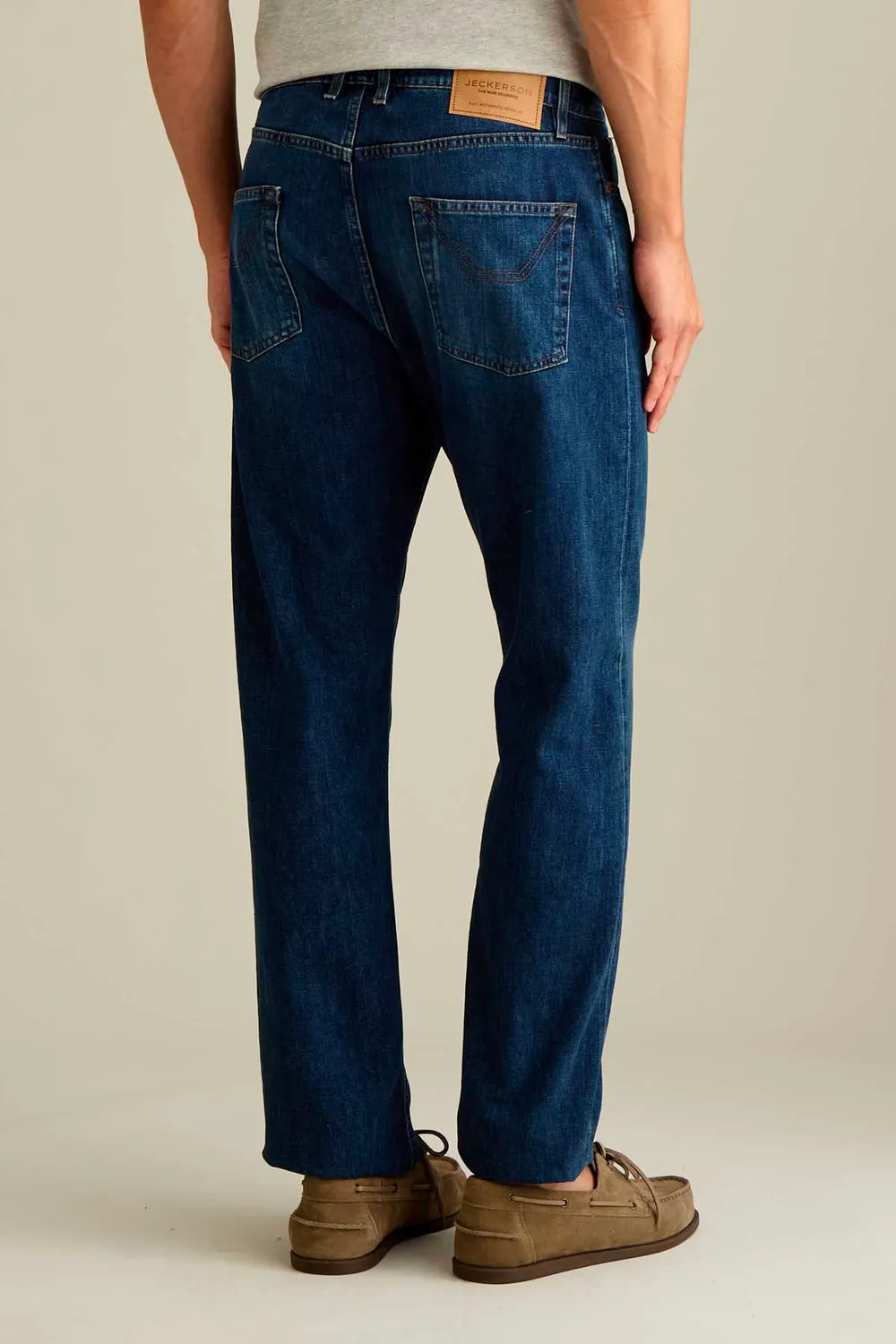 Jeckerson Regular Fit Jeans blau Vintage Viskose