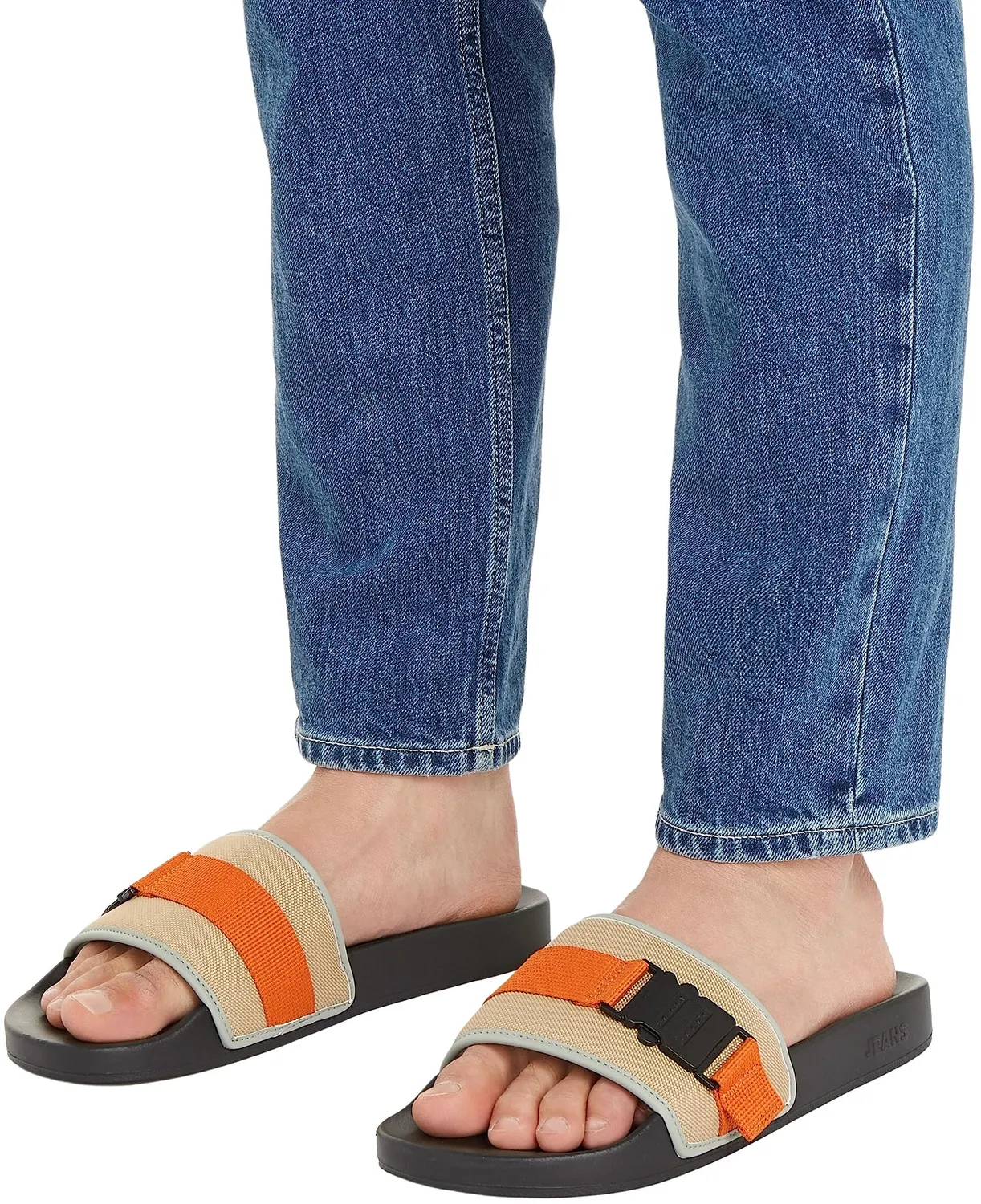 Tommy Jeans TJM Bucke Pool Slide Schlappen 46 EU