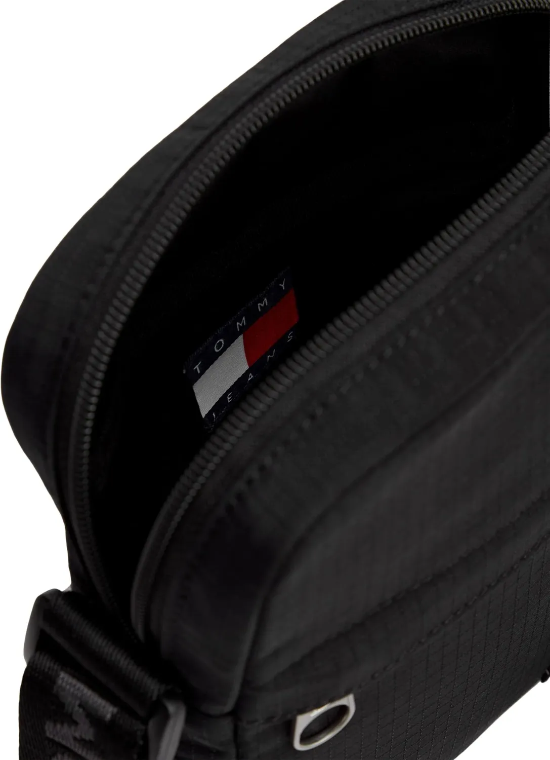 Tommy Jeans Daily Ripstop Reporter Umhängetasche Schwarz