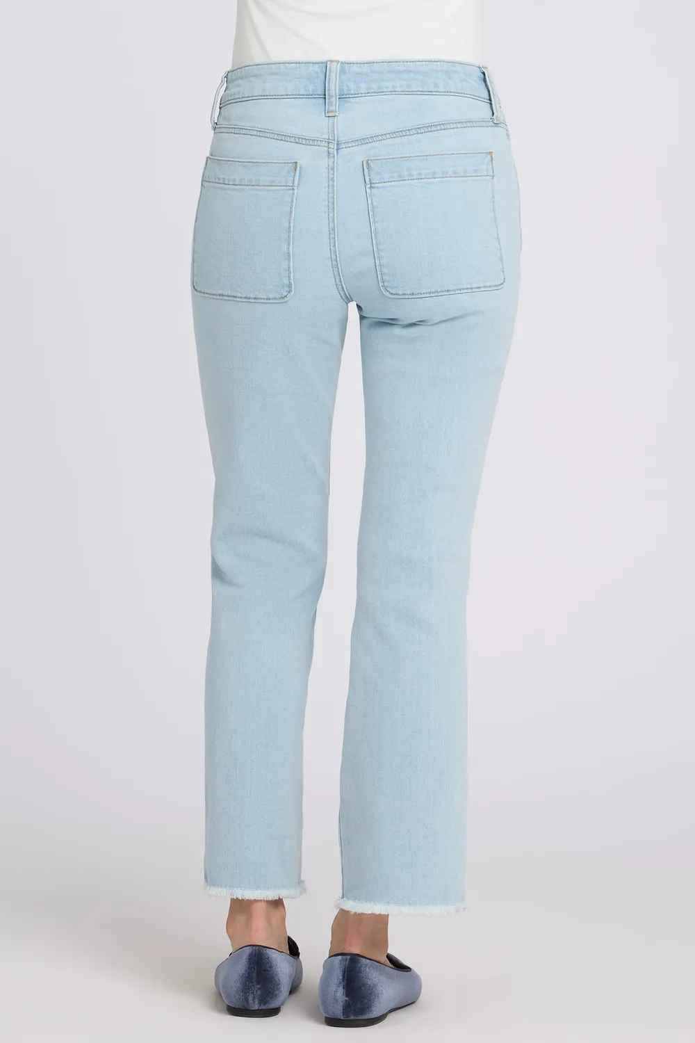 NYDJ Marilyn Straight Ankle Jeans Sky Valley
