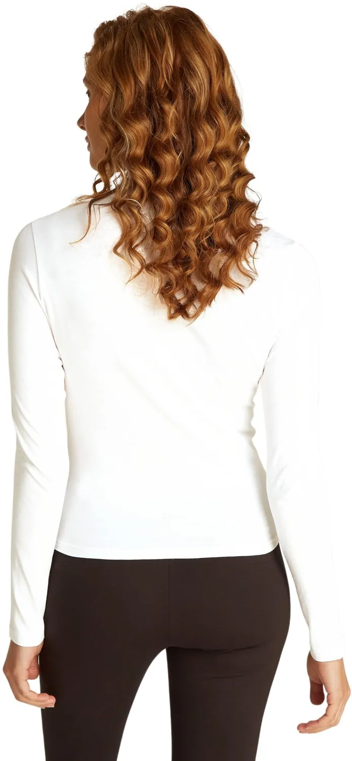 Tommy Jeans Slim Essential Logo Langarmshirt Baumwolle