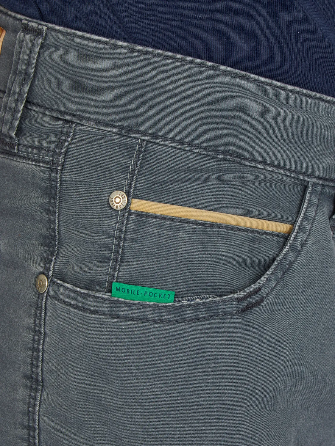 Club of Comfort Henry 7323 Hose mittelblau 6-Pocket