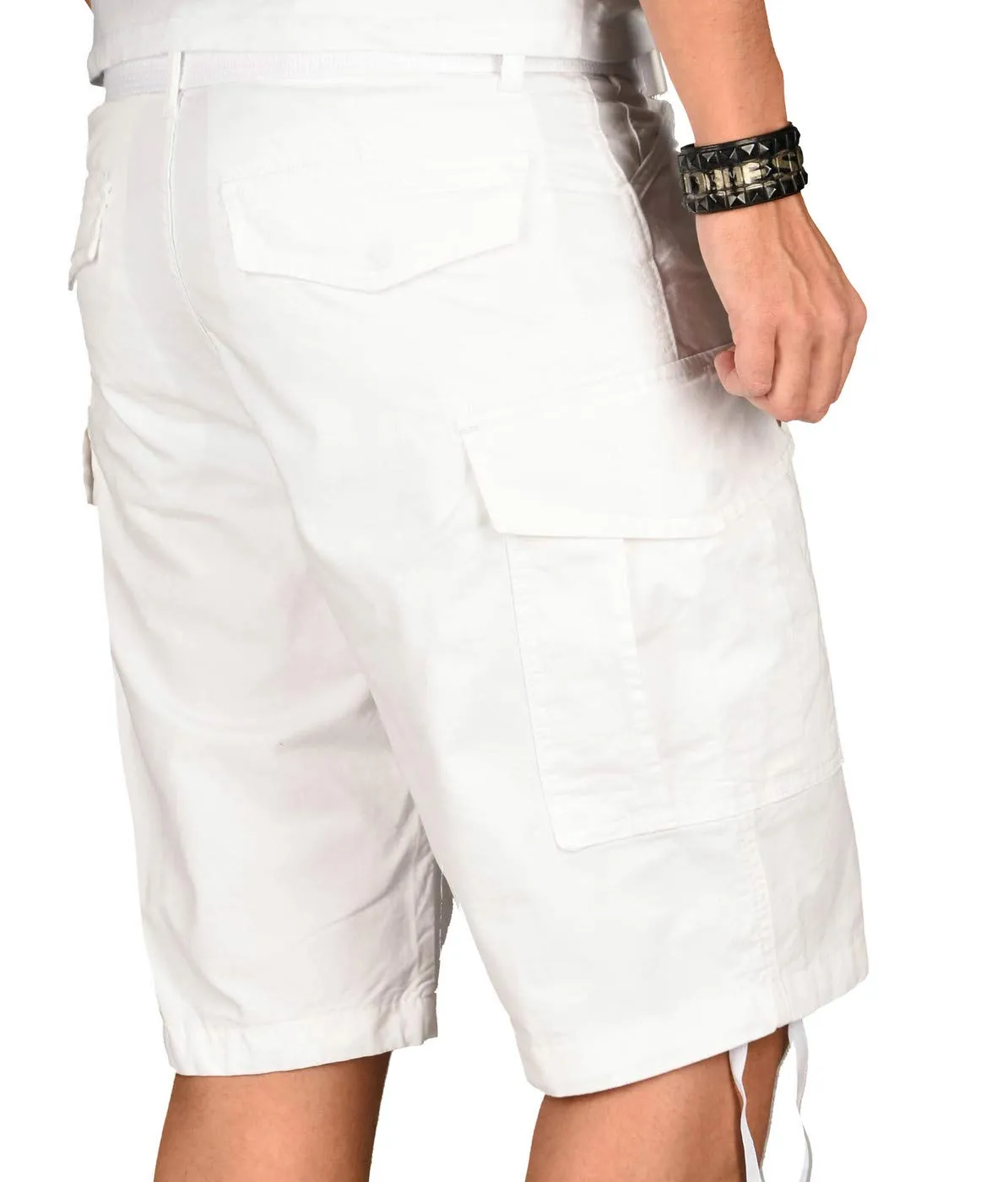 Alessandro Salvarini AS-133 Cargo Shorts Herren Sommer leicht