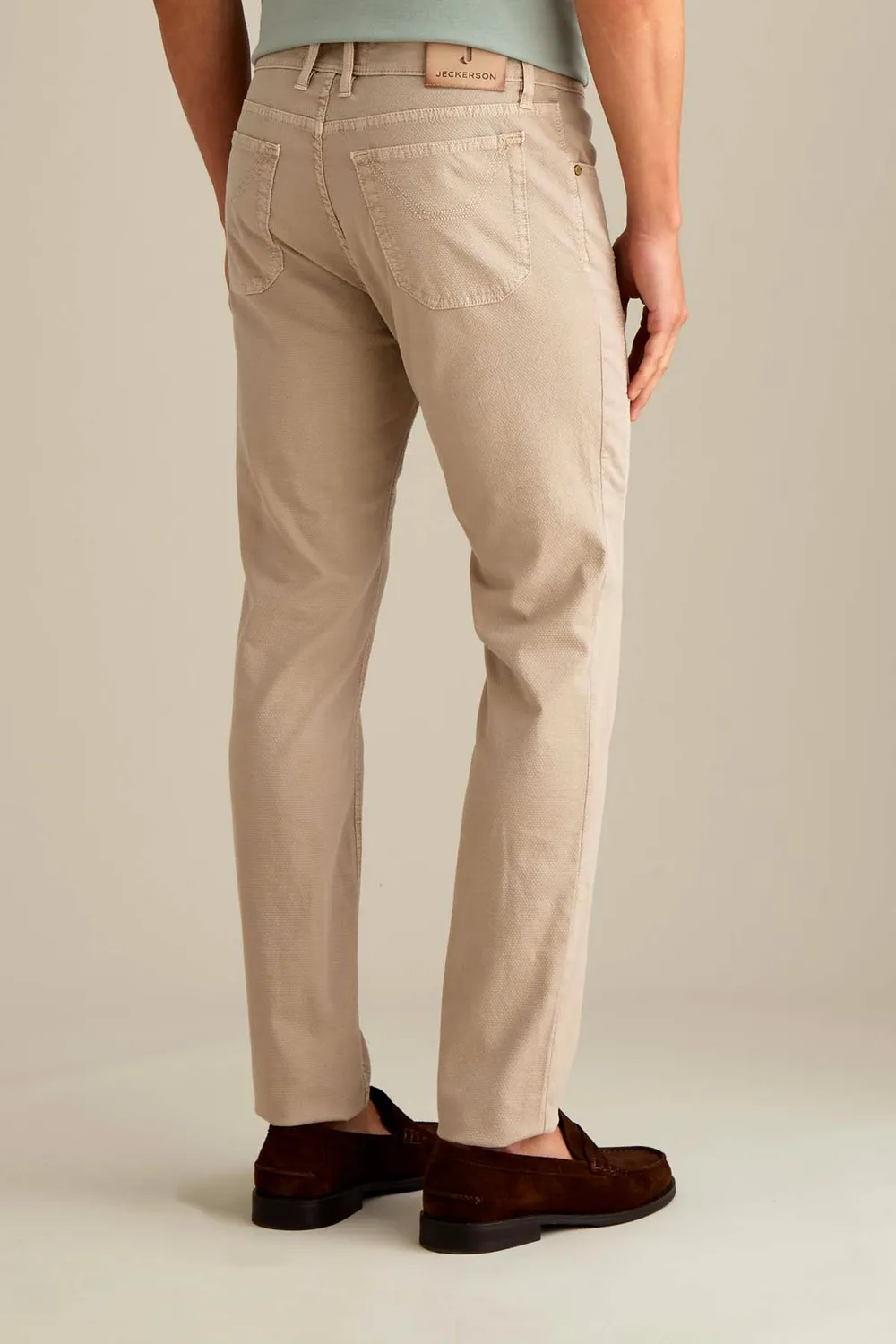 Jeckerson John Toppa Slim Hose beige zement