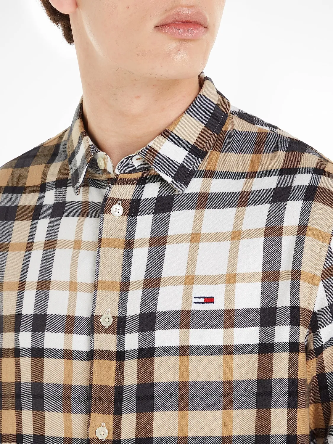 Tommy Jeans TJM Essential Check Shirt Hemd XXL Karo